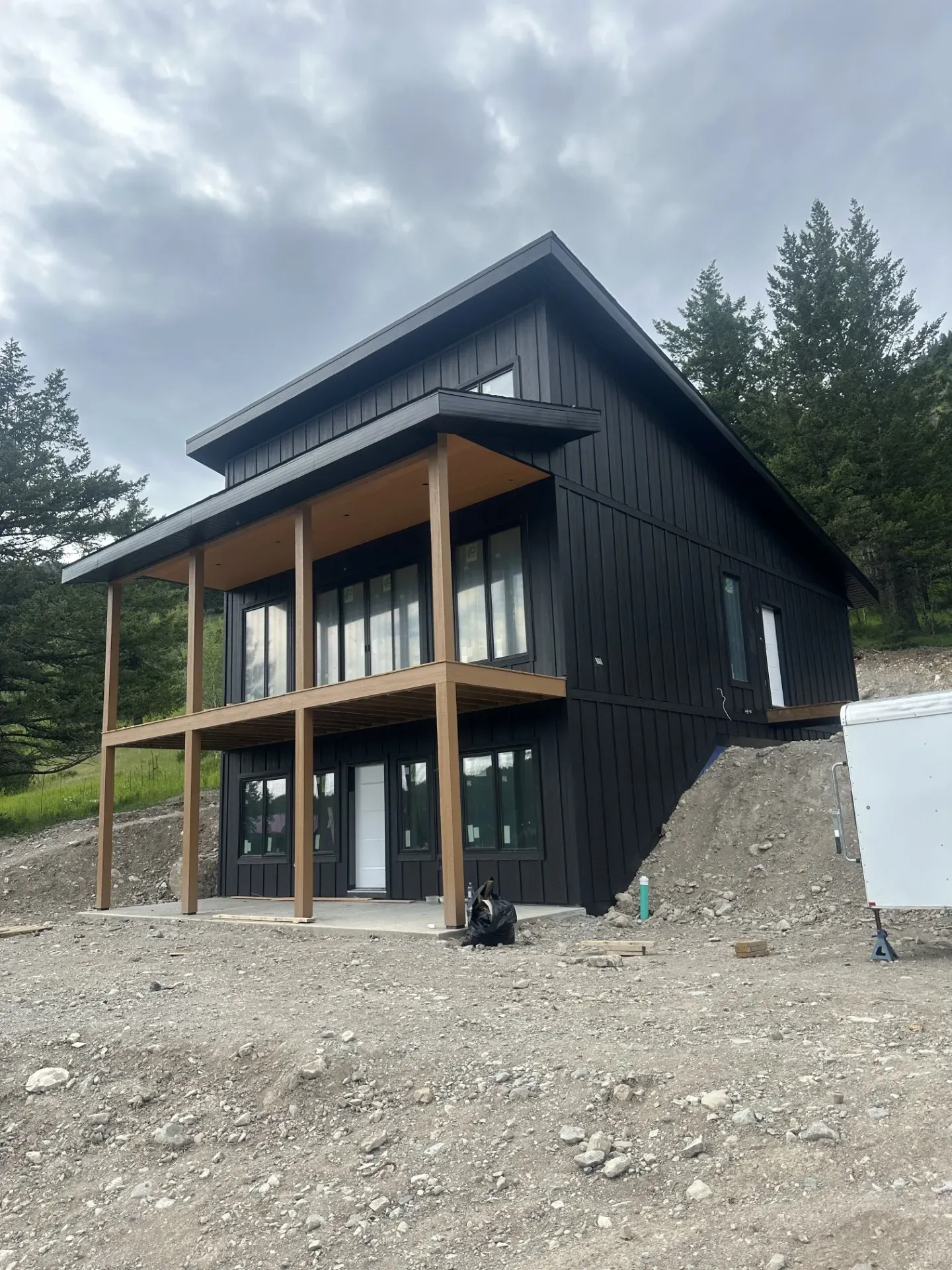 A BK home mid-construction
